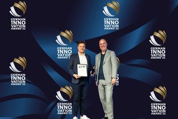 Der Hugo Brennenstuhl GmbH & Co. KG wird im Futurium in Berlin der German Innovation Award verliehen