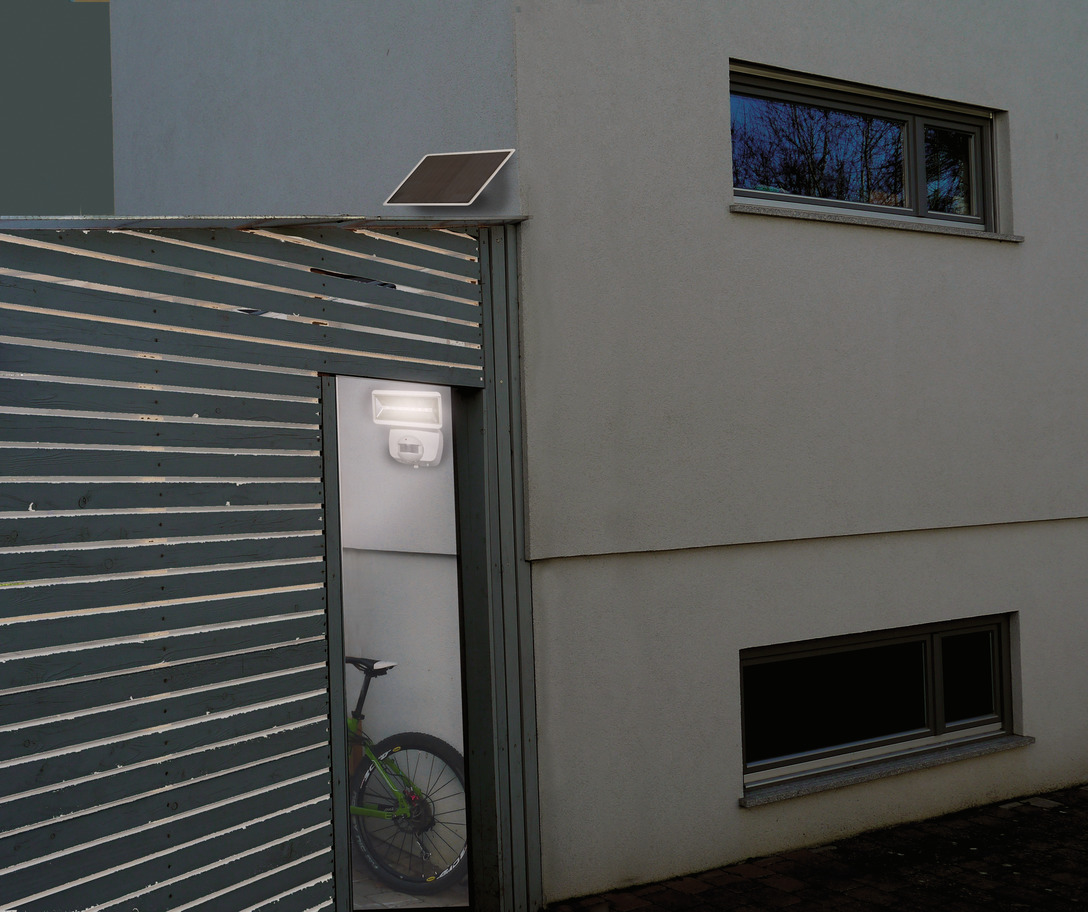 LED-Strahler IP44 mit weiss Solar brennenstuhl® SOL | 800 Infrarot-Bewegungsmelder