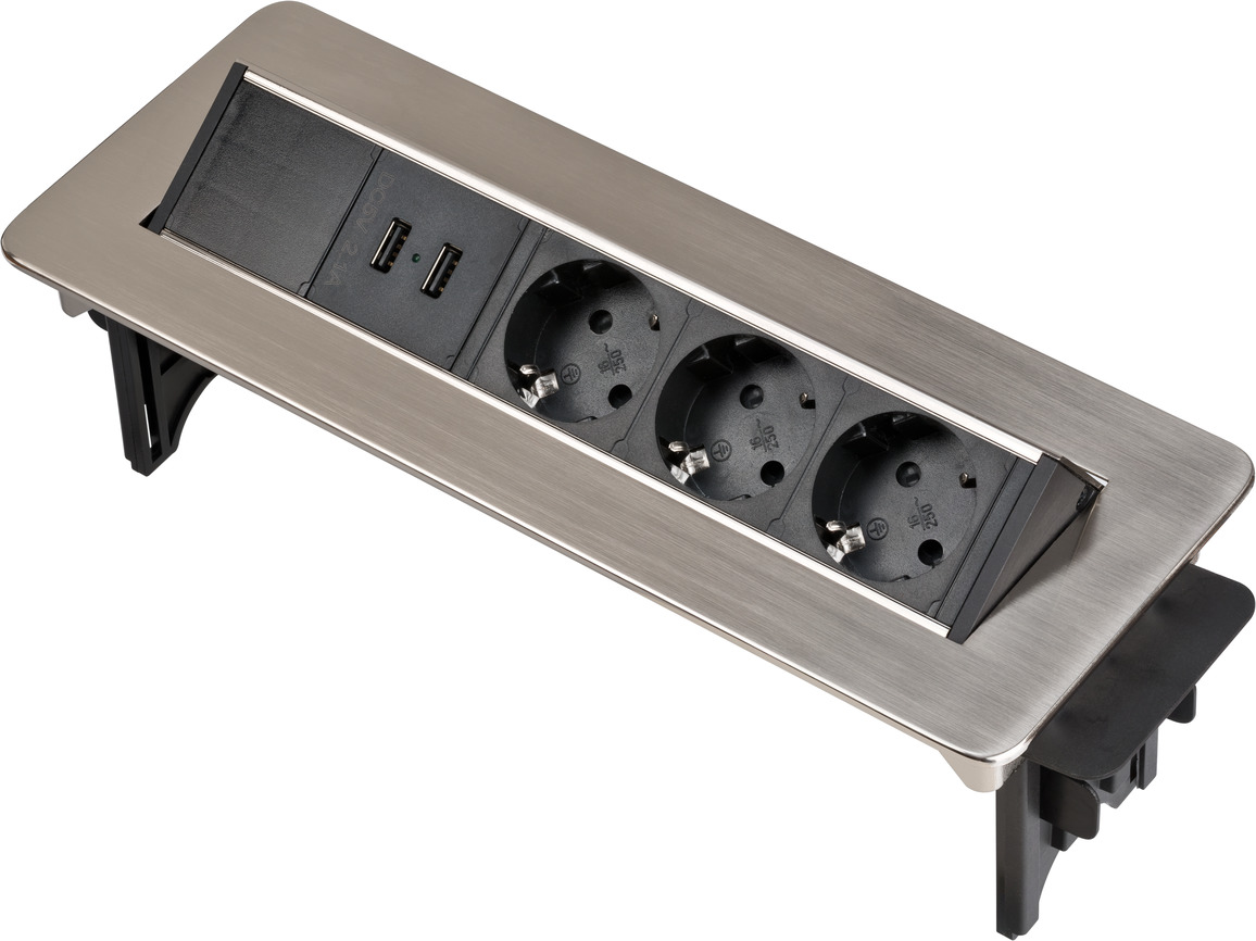 USB Steckdose für Brüstungskanäle – ganz leicht nachzurüsten