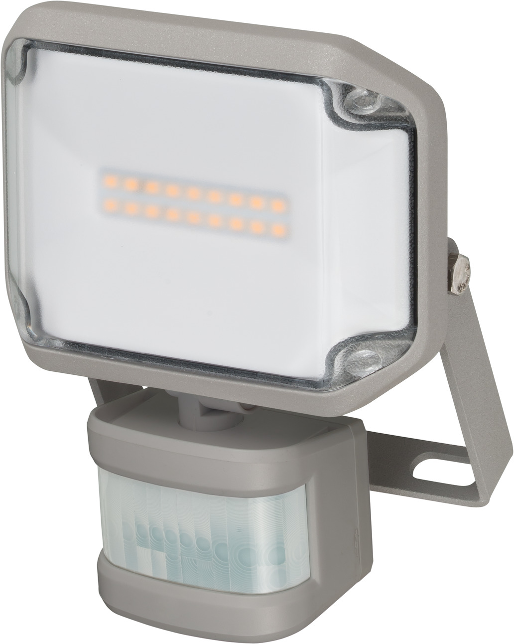 brennenstuhl® Infrarot-Bewegungsmelder 10W, P 1010lm, IP44 LED mit AL | 1050 Strahler