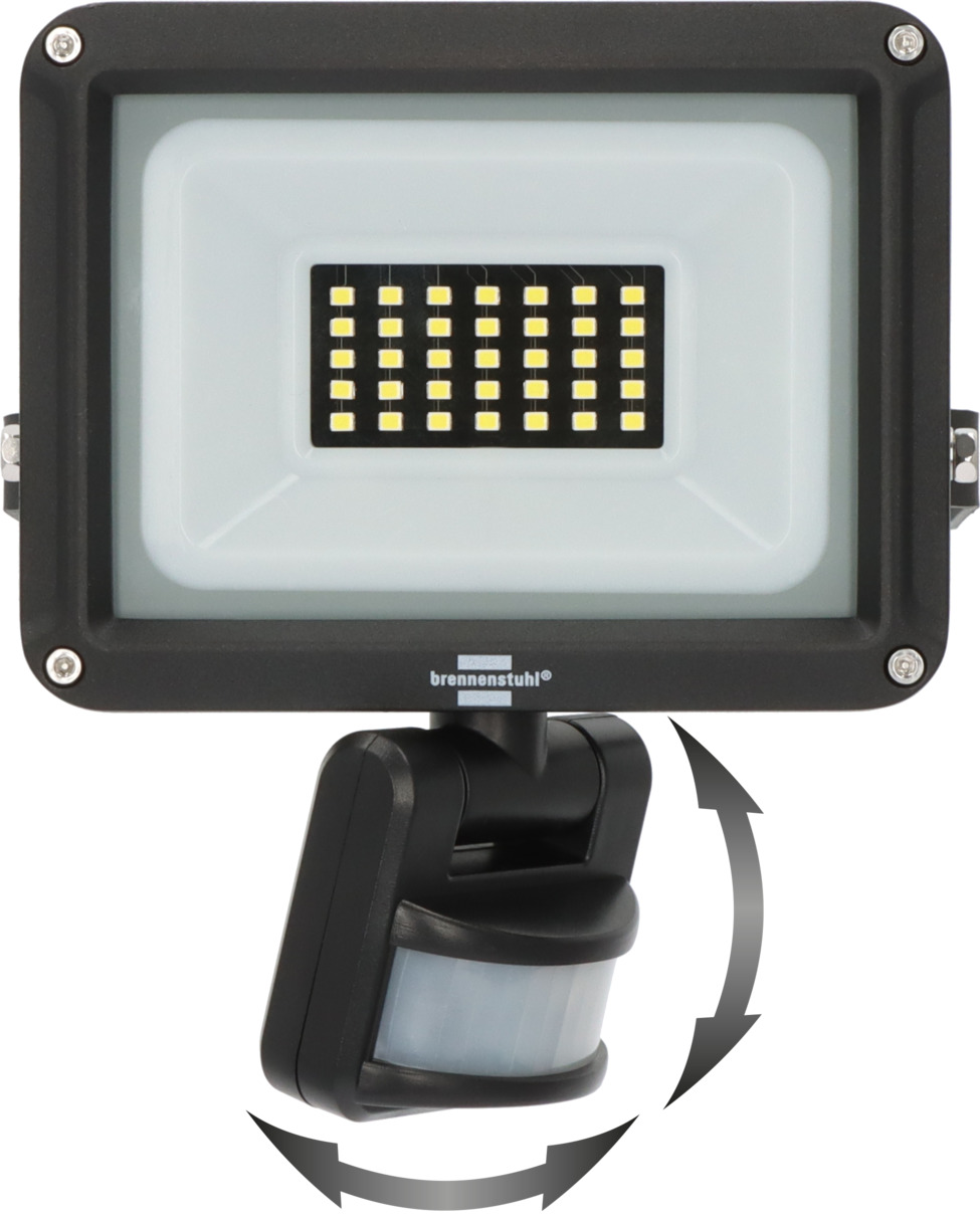 LED Strahler P 20W, mit | JARO Infrarot-Bewegungsmelder, IP65 2300lm, brennenstuhl® 3060