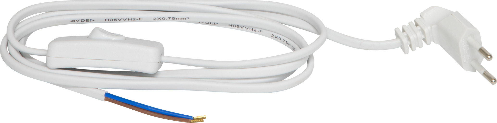 Chargeur et câble d'alimentation PC Brennenstuhl H03VVH2-F 2x0.75