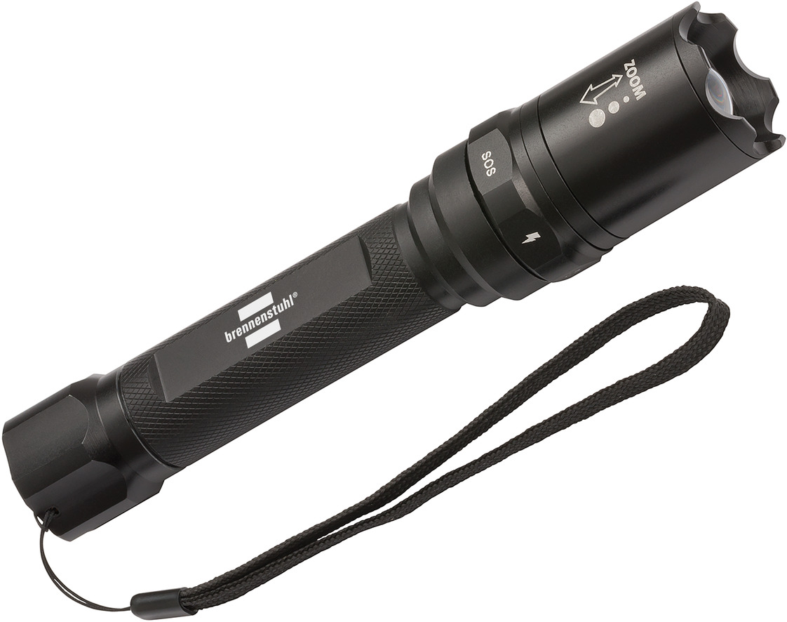 LuxPremium Rechargeable-Focus-Selector-LED-Flashlight TL 400 brennenstuhl® AFS, IP44, CREE-LED, | 430lm