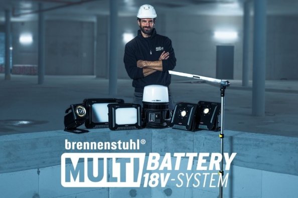 Nowości w brennenstuhl® Multi Battery 18V System