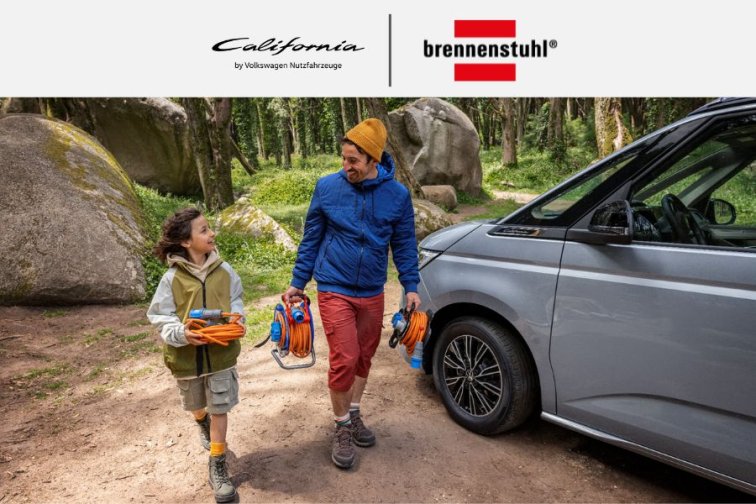 brennenstuhl® is official partner of VW California