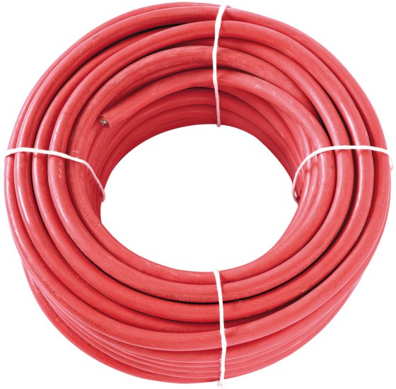 Kabelring 100m rot H05VV-F 3G1,0 - Produktbild