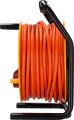 Brobusta CEE Kabeltrommel 380, 1x CEE 400V/16A, 6x Schutzkontakt-Steckdosen 230V/16A, 40m AT-N07V3V3-F 5G2,5 orange, IP44 - Produktansicht