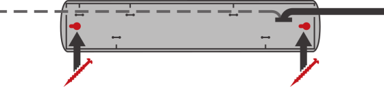 Primera-Line Steckdosenleiste 8-fach silber 2m H05VV-F 3G1,5 - Grafik