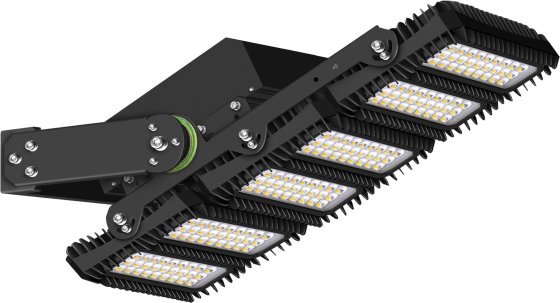 Power LED Strahler "AREA Expert M18" 680W, 91638lm, 5700K, IP66, IK10 - Produktbild