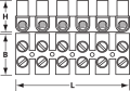 Lüsterklemme für 4mm² Litzen - Grafik