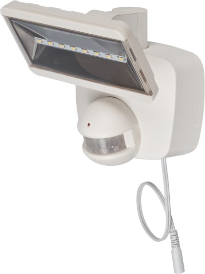 Solar LED-Strahler SOL 800 IP44 mit Infrarot-Bewegungsmelder weiss - Produktansicht