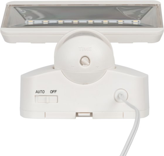 Solar LED-Strahler SOL 800 IP44 mit Infrarot-Bewegungsmelder weiss - Produktansicht