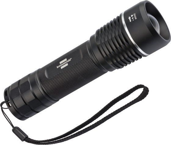 LuxPremium Akku-Fokus-LED-Taschenlampe TL 1200 AF, IP67, CREE-LED, 1250lm - Produktbild