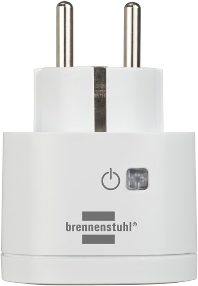 brennenstuhl®Connect WiFi Steckdose WA 3000 XS01 weiß IP20 - Produktansicht