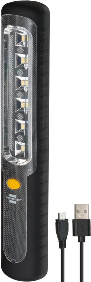 Akku LED Handleuchte HL 300 AD 300lm, mit Dynamo, Haken, Magnet - Produktbild