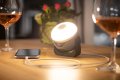 LED Akku Outdoor Leuchte OLI 310 AB mit Bluetooth Lautsprecher 350lm IP44 - Anwendungsbild