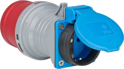 CEE Adapter CEE400V/16A auf Schutzkontaktsteckdose 230V/16A