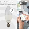 brennenstuhl®Connect WiFi Glühbirne SB 400, E14, 430lm, 5,5W - Anwendungsbild