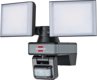 2050 brennenstuhl® IP54 WF LED spotlight P | WiFi with 2400lm, motion brennenstuhl®Connect infrared PIR, detector