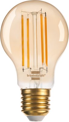 brennenstuhl®Connect WiFi Filament LED Lampe Standard E27, 470lm, 4,9W