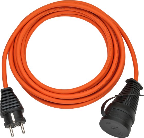 BREMAXX Verlängerungskabel IP44 5m AT-N05V3V3-F 3G1,5 orange - Produktbild