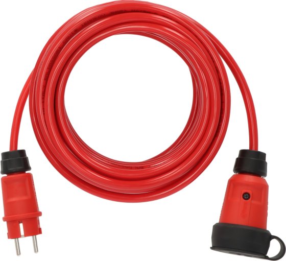 Professional Verlängerungskabel VQ 1100 IP44, 10m rot H07BQ-F 3G1,5 - Produktbild