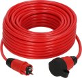 Professional Verlängerungskabel VQ 2200 IP44, 25m rot H07BQ-F 3G2,5 - Produktansicht