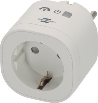 brennenstuhl®Connect WiFi Steckdose mit Energiemessung WAE 3600 XS01 weiß IP20