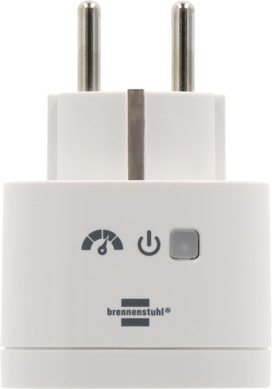 brennenstuhl®Connect WiFi Steckdose mit Energiemessung WAE 3600 XS01 weiß IP20 - Produktansicht