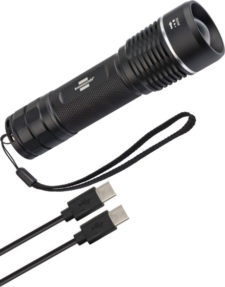 LuxPremium Akku-Fokus LED Taschenlampe TL 1201 AF, 1200lm, IP67 - Produktbild