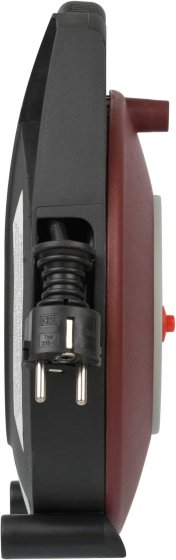 Vario Line Kabelbox 4-fach schwarz/bordeaux/lichtgrau 10m H05VV-F 3G1,5 - 